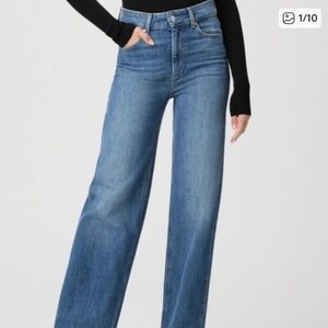 Paige Sasha Blue Denim Jean Size 30